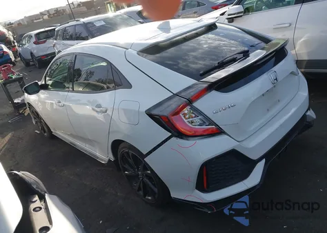 2018 Honda Civic Sport Touring z USA, uszkodzony, nr VIN SHHFK7H93JU419218